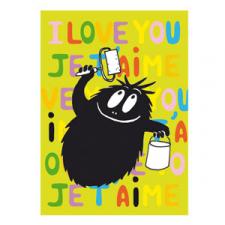 Accessoires:BARBAPAPA Postkarte: BARBABO 