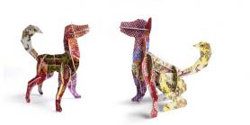 Kit en carton pour chien