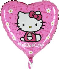 Accessoires:Hello Kitty Folienballon:35 cm, pink 