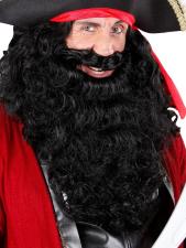 Pirate Big Beard with Moustache:black 