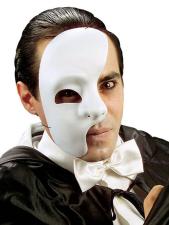 Dominomaske Phantom:weiss 