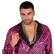 Accessoires:Halskette Gangster Rapper:70 cm, gold 