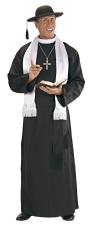 Costume priest Camillo: Robe, Belt:black 