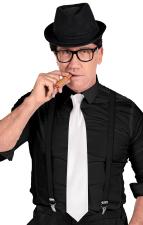 Accessoires:Krawatte klassisch, entknotet:weiss 