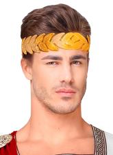 Roman laurel wreath : Emperor/Empress headdress:or/gold 