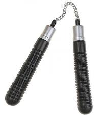 Accessoires:Nunchaku Ninja Spielzeugwaffe:18 cm, schwarz 