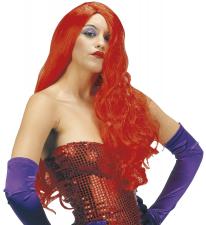 Accessoires:Perücke Jessica:rot One size