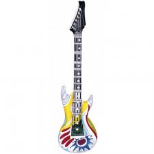 Inflatable guitar:107 cm, multicolored 