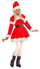 Kostüm Miss Santa:rot