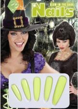 Ongles noctilucents:jaune