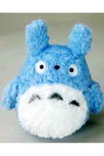 Studio Ghibli Plüschfigur: Fluffy Medium Totoro:14 cm, hellblau 