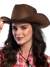 Accessoires:Cowboy Hut Rodeo:Ø 59 cm, braun 