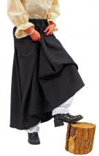 Accessoires:Altweiber-/Hexenrock:schwarz M