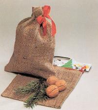 Jutesäckchen natur:17cm x 24cm, natur 