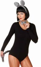 Accessoires:Maus Kostüm-Set:grau 