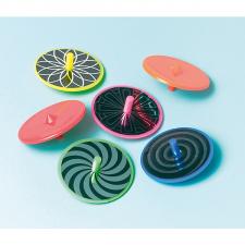Accessoires:Kreisel Partypack:12 Stück, mehrfarbig 