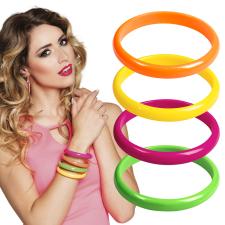 Armbänder Rave, neon colored:
80s years Disco Accessoires:4 Item, colorful