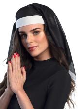 Accessoires:Nonnenhaube:schwarz 