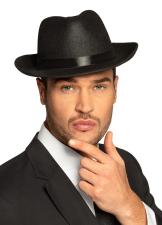 Accessoires:Mafia Gangster Hut:schwarz 