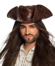 Piraten Hut Dreispitz:braun