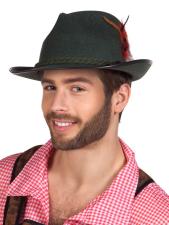 Oktoberfest Tiroler Hut Walter: Stilvoller Trachtenhut:grün 