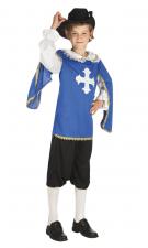 Mousquetaire déguisement enfant Norbert:bleu 