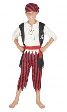 Accessoires:Pirate Jack kids costume: Pirate Costume 128-140 cm