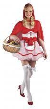 Rotkäppchen Damen Kostüm: Hooded Cutie:rot 