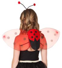 Accessoires:Ladybug Kids-Set (Tiara and Wings):red 