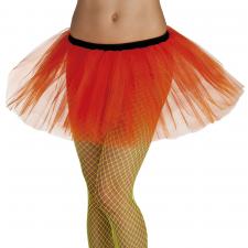 Tutu neon colored: with black rubber band:orange