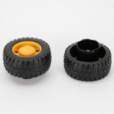 BRUDER: 2 Block profile wheels, adapters