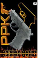 Accessoires:Pistolet PPK à 25 coups:16 cm 