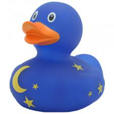 Badeente Mond und Stars
