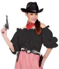 Blouse de Cowgirl:noir 