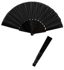 Accessoires:Fabric fan:23 cm, black 