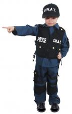 Accessoires:SWAT Kinderkostüm: Agent S.W.A.T 