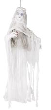 Accessoires:veiled ghost: Decoration:100 cm, white 