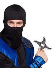 Accessoires:Ninja Waffe Wurfstern:16 cm, grau 