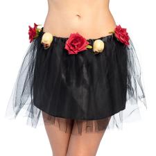 Mini Skirt Day of the dead:black