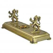 Ständer für Zauberstab Gryffindor:Replik Harry Potter:20 x 7 x 7 cm, gold 