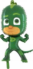 Accessoires:PJ-Masks Balloon foil Gekko:93 cm, green 
