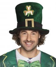 St Patrick's Day Hut mit Schnalle und Kleeblatt:grün 