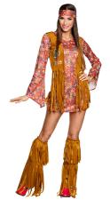 Accessoires:Hippie Hottie Costume:multicolored 36/38
