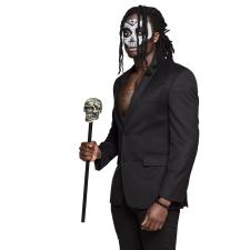 Accessoires:Voodoo Zepter:60 cm, schwarz/gelb 