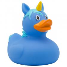 Accessoires:Badeente Einhorn:blau 