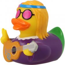 Bath duck: hippie woman