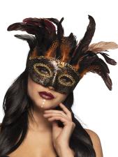 Accessoires:Masque pour les yeux Voodoo Marasa:multicolore 