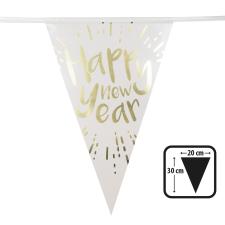Foil pennant chain Happy New Year:4 m