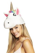 Accessoires:Hut Einhorn:weiss 