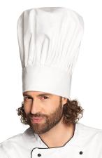 Accessoires:Kochmütze Chef Deluxe:weiss 